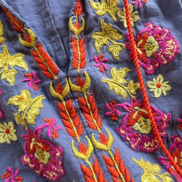 Natural Life Boho Embroidered Dress size XS 068-E - Picture 6 of 6